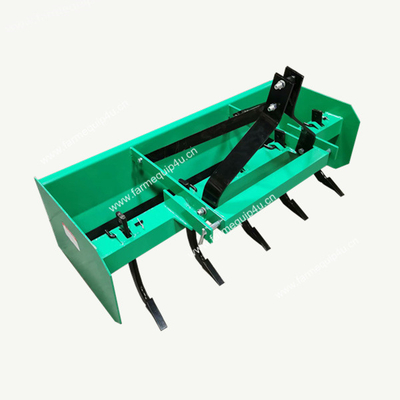 Farms Tractor Three Point Box Scraper , Heavy Duty Scraper Blade For Farm Grading Works