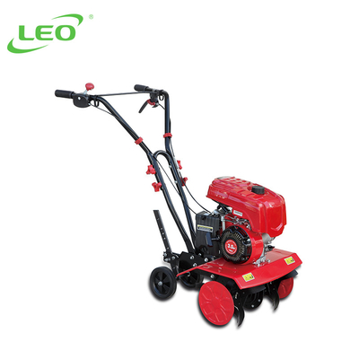 Raises LEO Garden Small Hand Types Cultivator Gas Powered Tiller