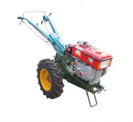 Farms Equipment Two Wheel Walking Tractor Handheld Walk Behind Tractor With Power Tiller For Cultivator